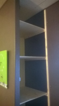 création d'étagères